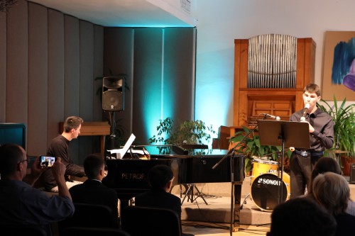 Absolventský koncert Kristýny Žvachtové, Pavla Peřiny a Tomáše Janouška