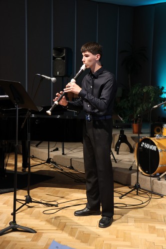 Absolventský koncert Kristýny Žvachtové, Pavla Peřiny a Tomáše Janouška