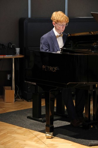 Absolventský koncert Kristýny Žvachtové, Pavla Peřiny a Tomáše Janouška