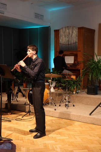 Absolventský koncert Kristýny Žvachtové, Pavla Peřiny a Tomáše Janouška