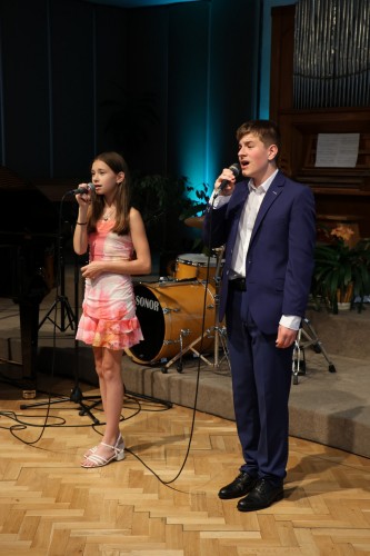 Absolventský koncert Kristýny Žvachtové, Pavla Peřiny a Tomáše Janouška