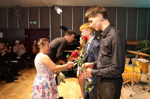 Absolventský koncert Kristýny Žvachtové, Pavla Peřiny a Tomáše Janouška