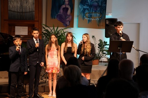 Absolventský koncert Kristýny Žvachtové, Pavla Peřiny a Tomáše Janouška