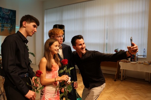 Absolventský koncert Kristýny Žvachtové, Pavla Peřiny a Tomáše Janouška