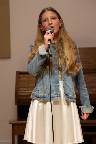 Vánoční koncert pěvecké třídy Petry Jandíkové