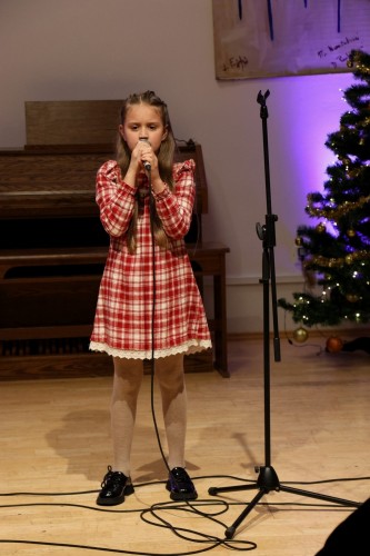 Vánoční koncert pěvecké třídy Petry Jandíkové