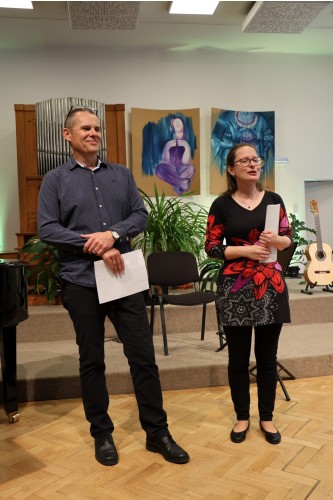 Koncert žáků tříd Lucie Novorkové a Jiřího Novorky