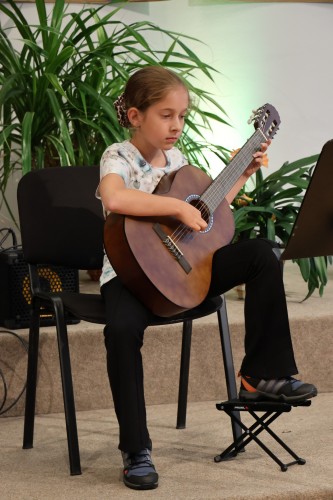 Koncert žáků tříd Lucie Novorkové a Jiřího Novorky