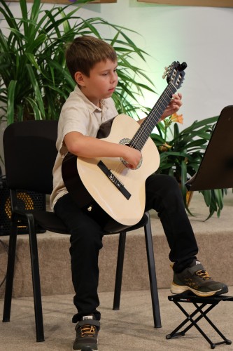 Koncert žáků tříd Lucie Novorkové a Jiřího Novorky