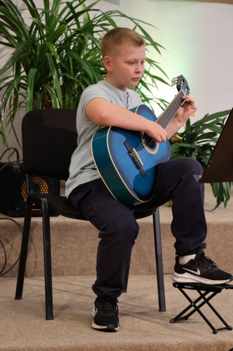 Koncert žáků tříd Lucie Novorkové a Jiřího Novorky