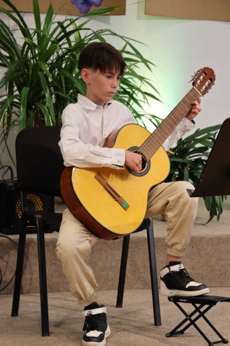 Koncert žáků tříd Lucie Novorkové a Jiřího Novorky