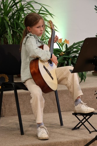 Koncert žáků tříd Lucie Novorkové a Jiřího Novorky