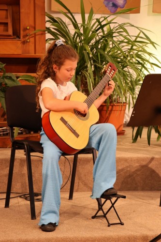 Koncert žáků tříd Lucie Novorkové a Jiřího Novorky