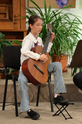 Koncert žáků tříd Lucie Novorkové a Jiřího Novorky