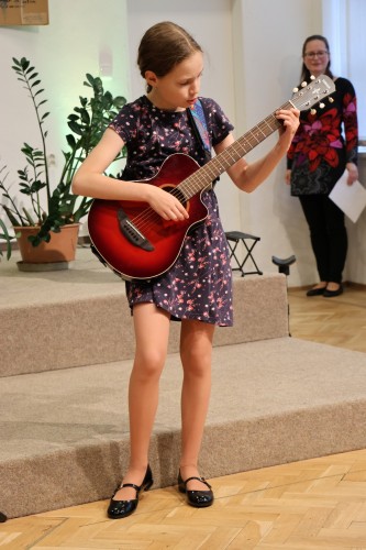 Koncert žáků tříd Lucie Novorkové a Jiřího Novorky