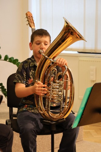 Koncert žáků tříd Lucie Novorkové a Jiřího Novorky
