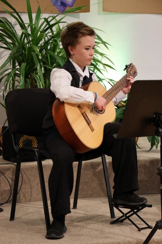 Koncert žáků tříd Lucie Novorkové a Jiřího Novorky