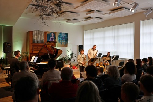 Koncert saxofonové a klarinetové třídy Josefa Pelze