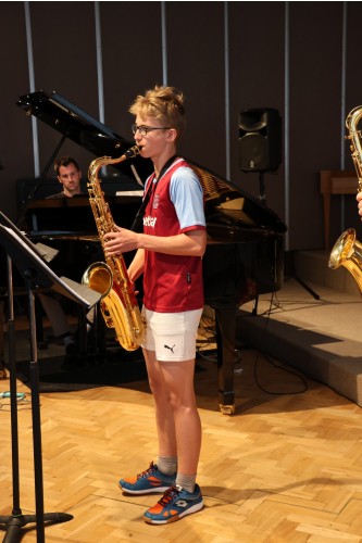 Koncert saxofonové a klarinetové třídy Josefa Pelze