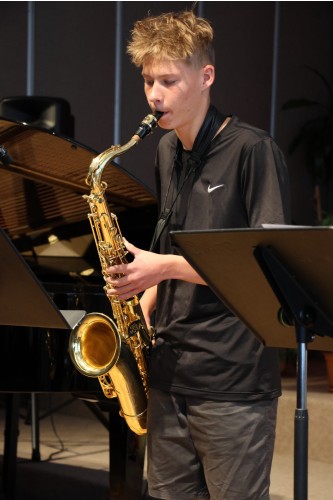 Koncert saxofonové a klarinetové třídy Josefa Pelze