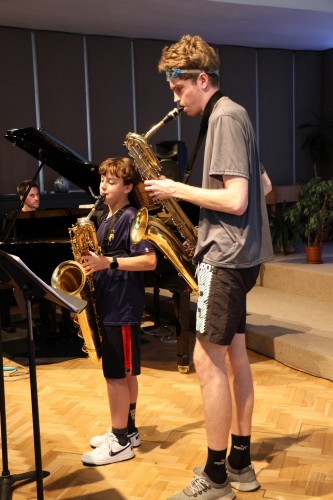 Koncert saxofonové a klarinetové třídy Josefa Pelze