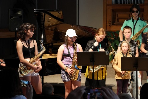 Koncert saxofonové a klarinetové třídy Josefa Pelze