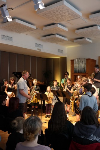 Koncert saxofonové a klarinetové třídy Josefa Pelze