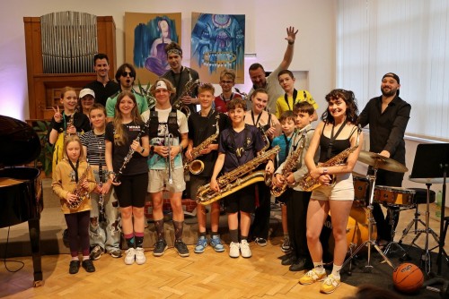 Koncert saxofonové a klarinetové třídy Josefa Pelze