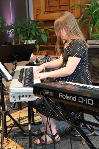 Koncert žáků ze třídy Petra Lose
