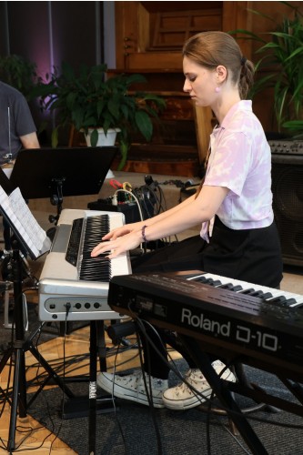 Koncert žáků ze třídy Petra Lose