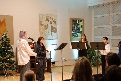 Vánoční koncert klavírní a varhanní třídy Jana Ševčíka a flétnové a klávesové třídy Zuzany Iljaševy