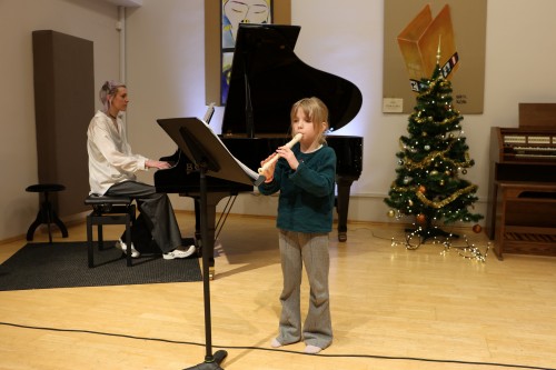 Vánoční koncert klavírní a varhanní třídy Jana Ševčíka a flétnové a klávesové třídy Zuzany Iljaševy