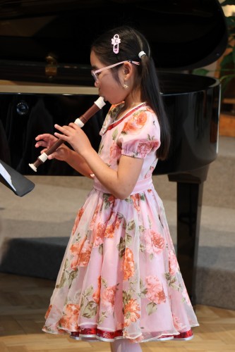 Koncert flétnové a klavírní třídy Adély Falkové