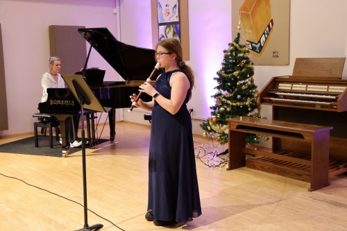 Vánoční koncert klavírní a varhanní třídy Jana Ševčíka a flétnové a klávesové třídy Zuzany Iljaševy