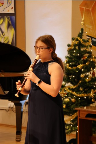 Vánoční koncert klavírní a varhanní třídy Jana Ševčíka a flétnové a klávesové třídy Zuzany Iljaševy