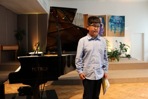 Koncert flétnové a klavírní třídy Adély Falkové