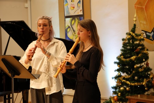 Vánoční koncert klavírní a varhanní třídy Jana Ševčíka a flétnové a klávesové třídy Zuzany Iljaševy