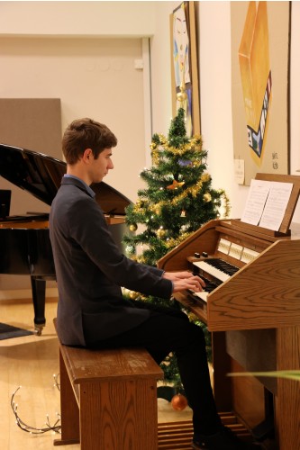 Vánoční koncert klavírní a varhanní třídy Jana Ševčíka a flétnové a klávesové třídy Zuzany Iljaševy