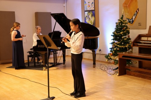 Vánoční koncert klavírní a varhanní třídy Jana Ševčíka a flétnové a klávesové třídy Zuzany Iljaševy