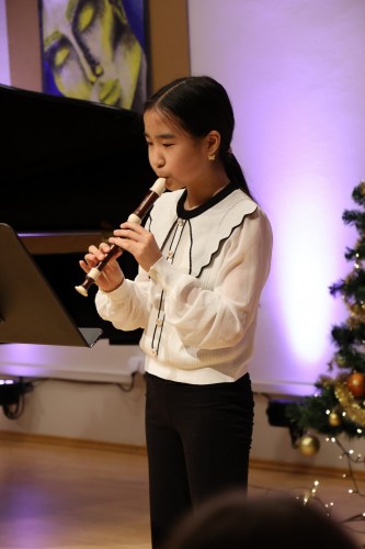 Vánoční koncert klavírní a varhanní třídy Jana Ševčíka a flétnové a klávesové třídy Zuzany Iljaševy