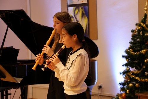 Vánoční koncert klavírní a varhanní třídy Jana Ševčíka a flétnové a klávesové třídy Zuzany Iljaševy