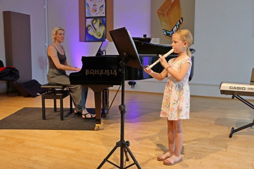 Koncert flétnové třídy Kateřiny Mauserové