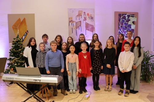 Vánoční koncert flétnové a klávesové třídy Zuzany Iljaševy a flétnové třídy Kateřiny Mauserové