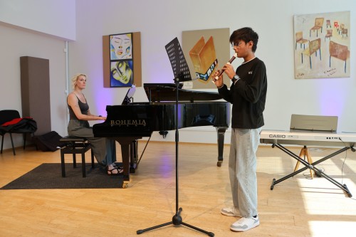 Koncert flétnové třídy Kateřiny Mauserové
