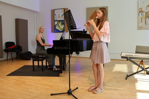 Koncert flétnové třídy Kateřiny Mauserové