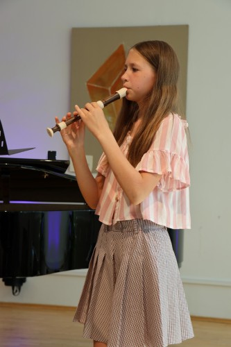 Koncert flétnové třídy Kateřiny Mauserové