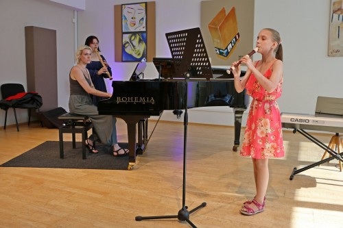 Koncert flétnové třídy Kateřiny Mauserové