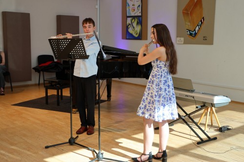 Koncert flétnové třídy Kateřiny Mauserové