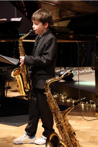 Vánoční koncert saxofonové a klarinetové třídy Josefa Pelze