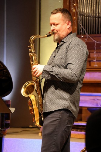 Vánoční koncert saxofonové a klarinetové třídy Josefa Pelze